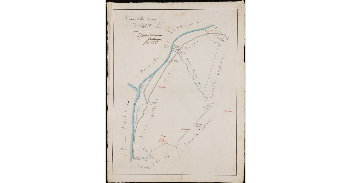 Perimetro della sezione di Chifenti