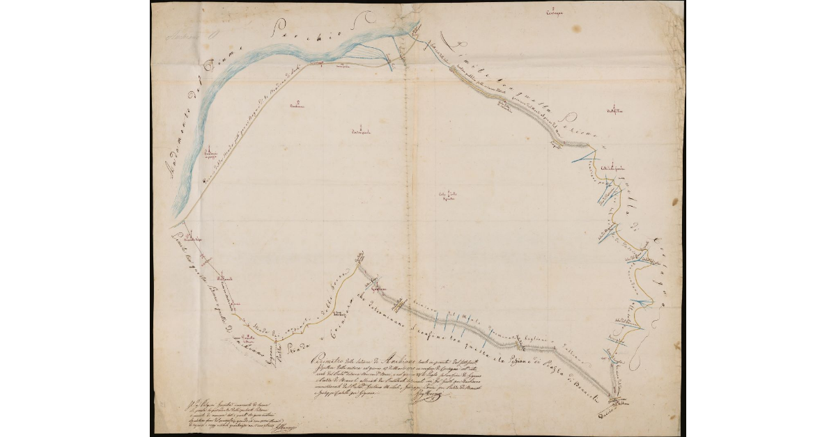 Perimetro della sezione di Anchiano