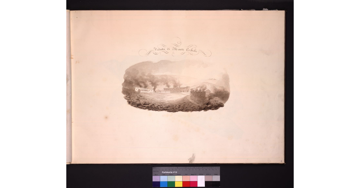 Veduta di Monte Cerboli