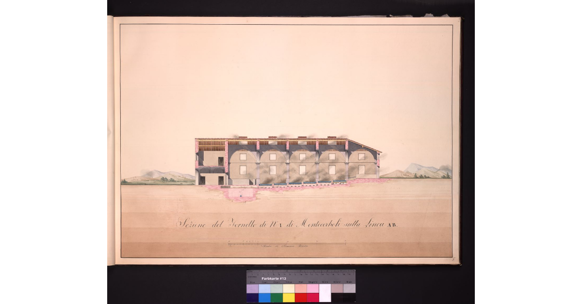 Sezione del Fornello di n. 1 di Montecerboli