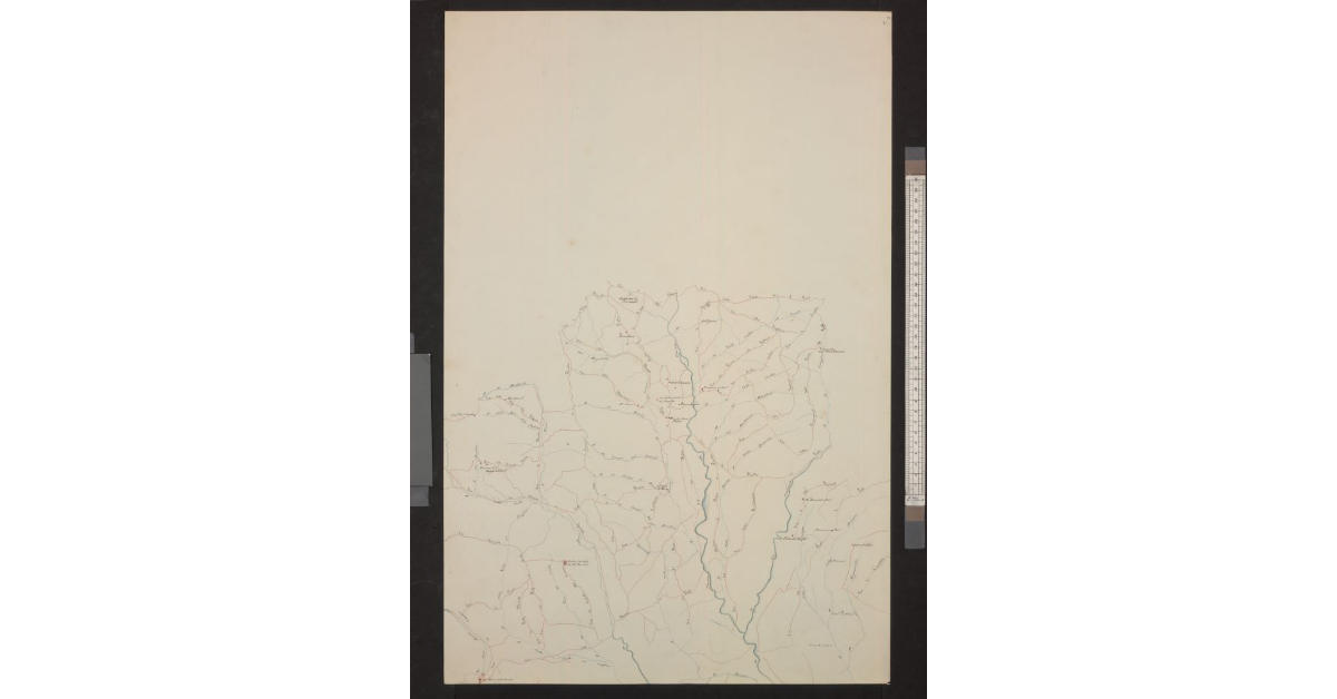 Mappa Topografica della Pianura Piombinese redatta dalle carte del Catasto dall’I. e R. Laboratorio