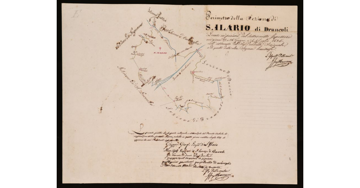 Perimetro della sezione di Brancoli (S. Ilario)