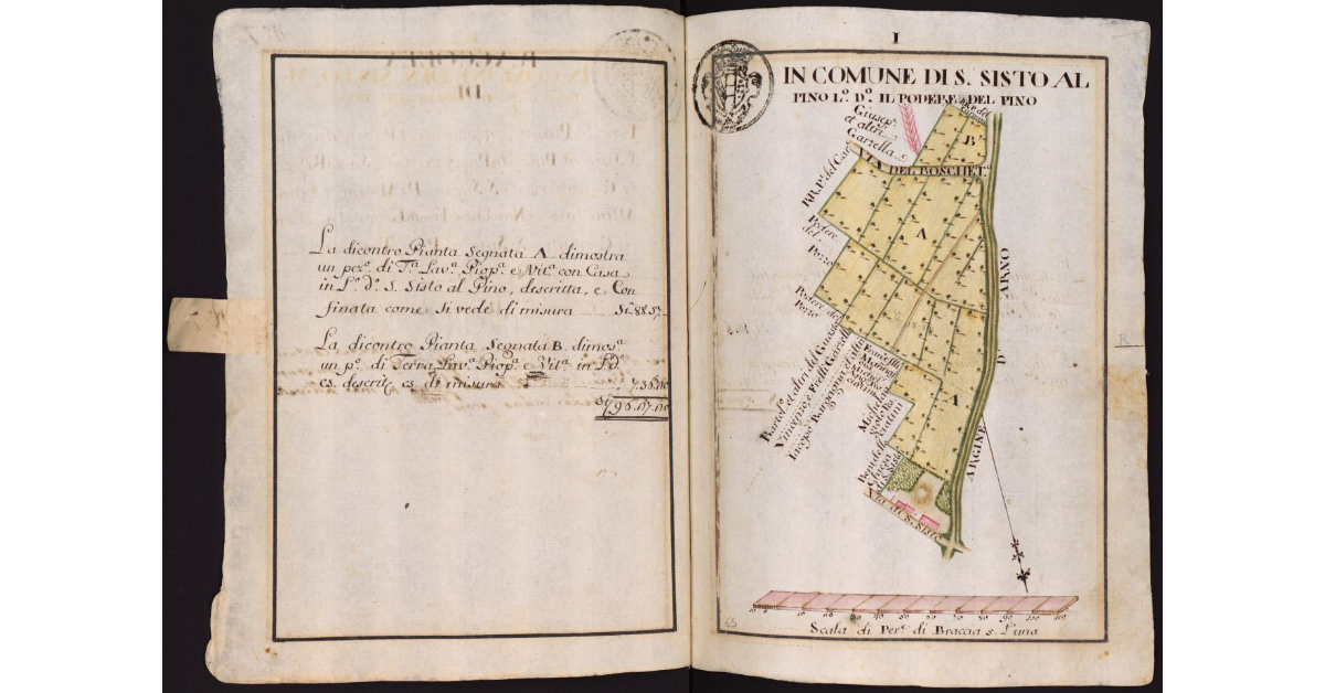 In Comune di S. Sisto al Pino Loco detto il Podere del Pino