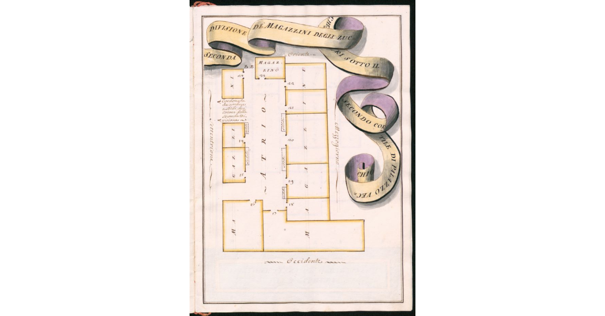 Seconda Divisione De' Magazzini Degli Zuccheri Sotto Il Secondo Cortile Di Palazzo Vecchio