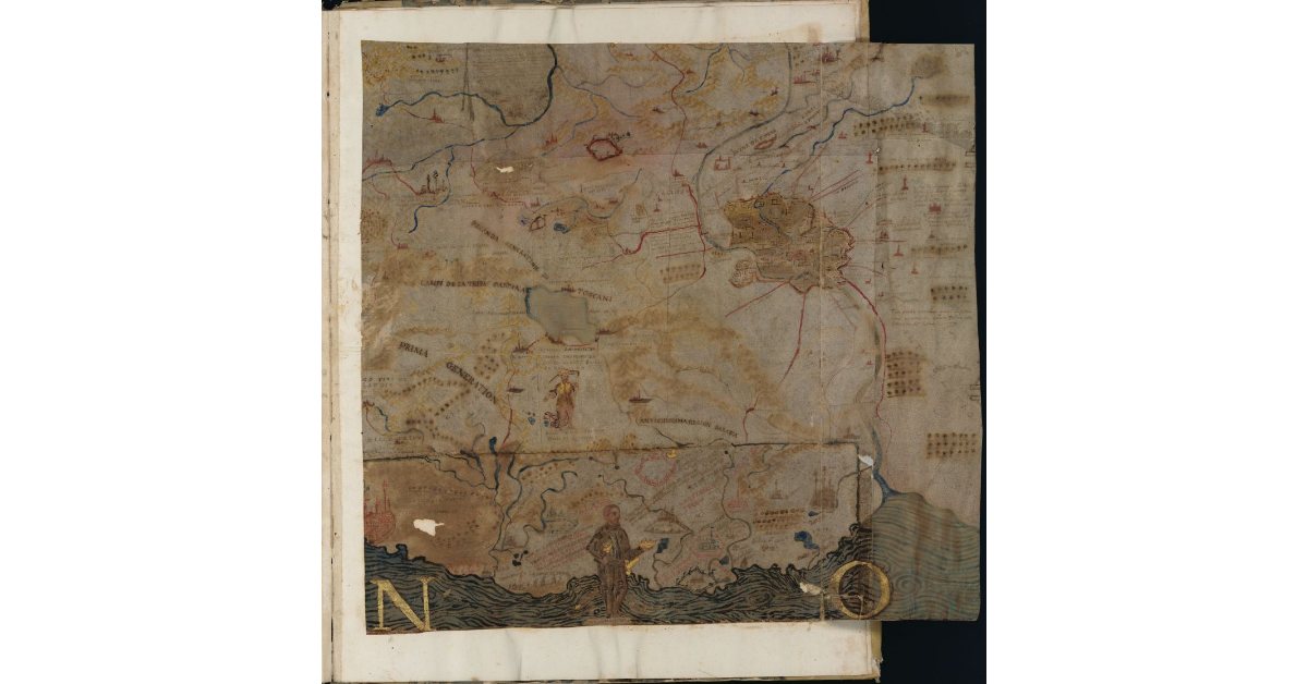 [Carta della Toscana di Leonida Pindemonte]