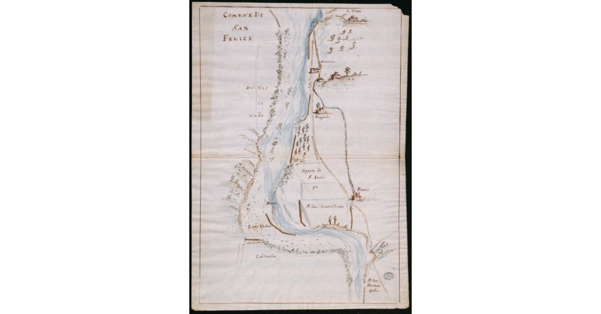 [Rotta del fiume Ombrone a San Felice]