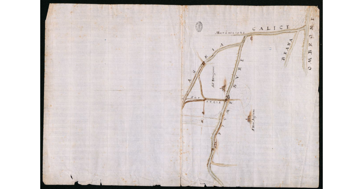 [Confluenza di Agna, Bure, Brana e Calice nell'Ombrone]