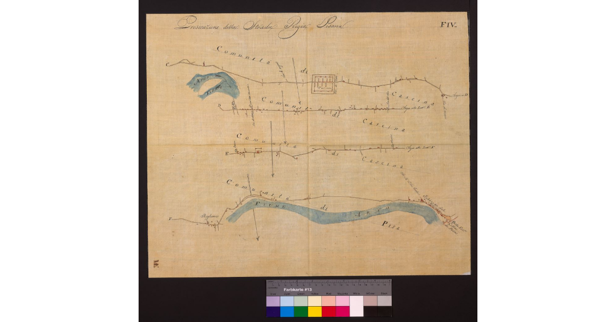 Prosecuzione della Strada Regia Pisana