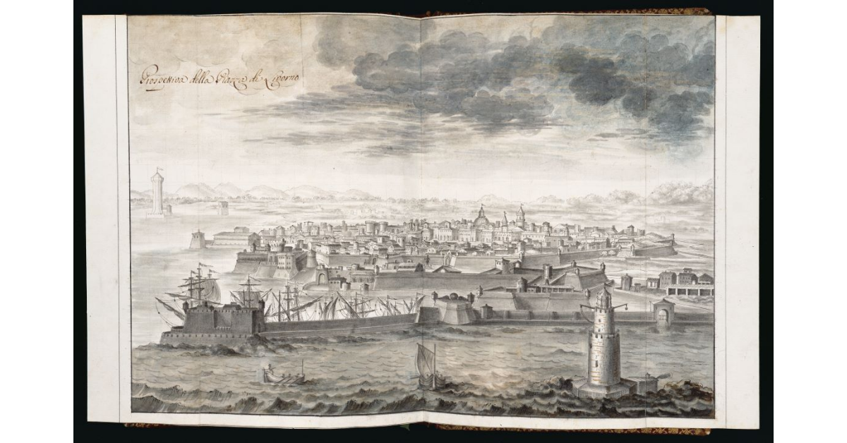 Prospettiva della Piazza di Livorno