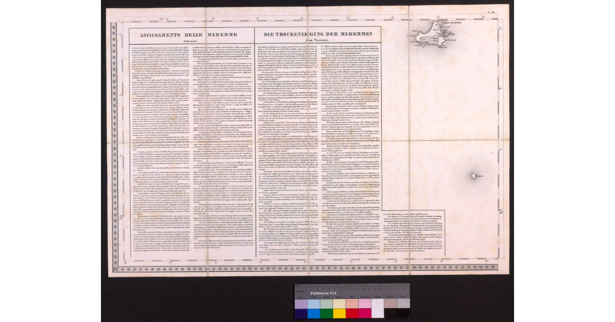 [Tavola C14-Territorio delle isole di Pianosa e Formiche di Grosseto]