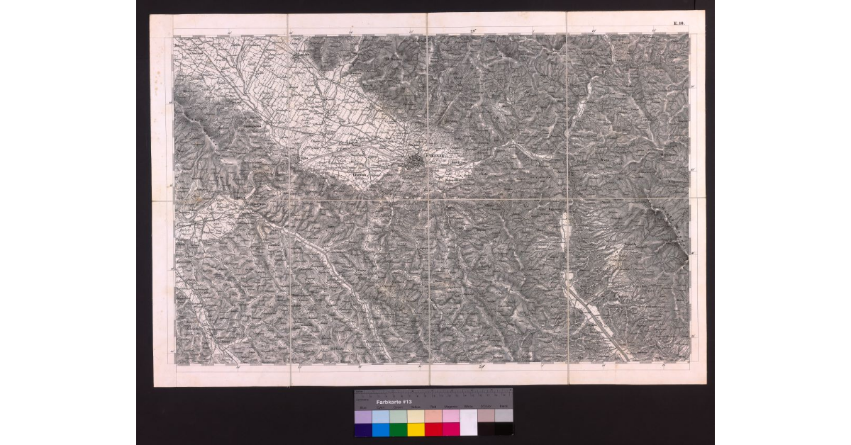 [Tavola E10-Territorio circostante Firenze compreso tra Prato, Figline Valdarno, Vinci e Montemignaio]