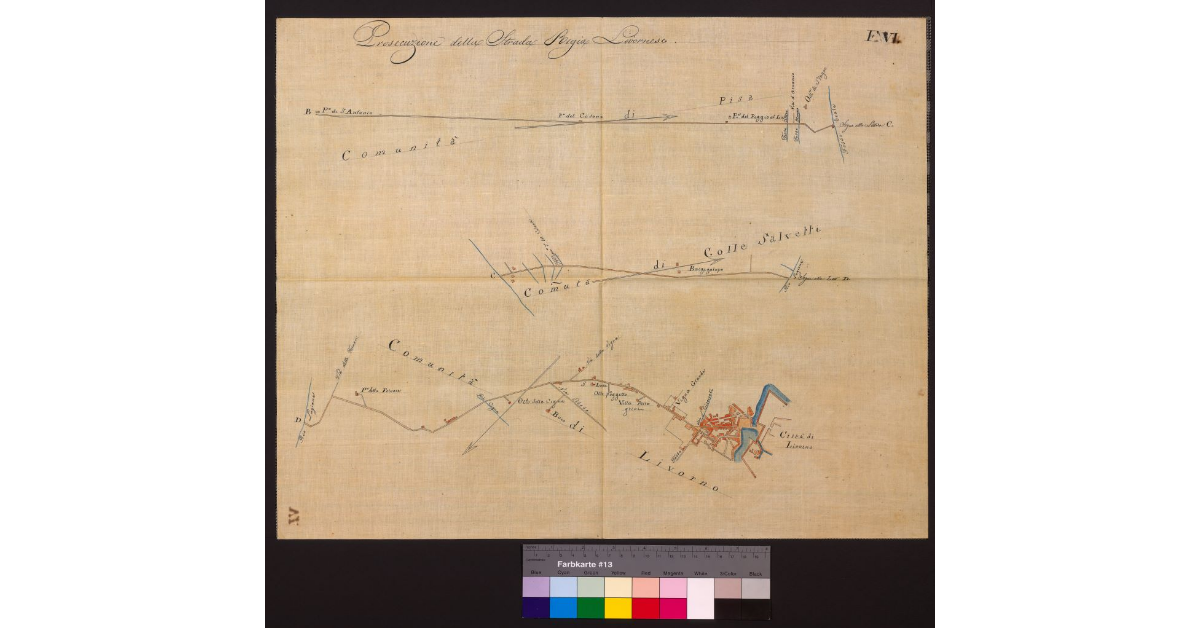 Prosecuzione della Strada Regia Livornese
