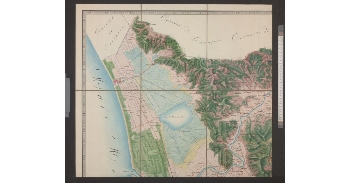 [Carta Topografica della Toscana nord-occidentale]