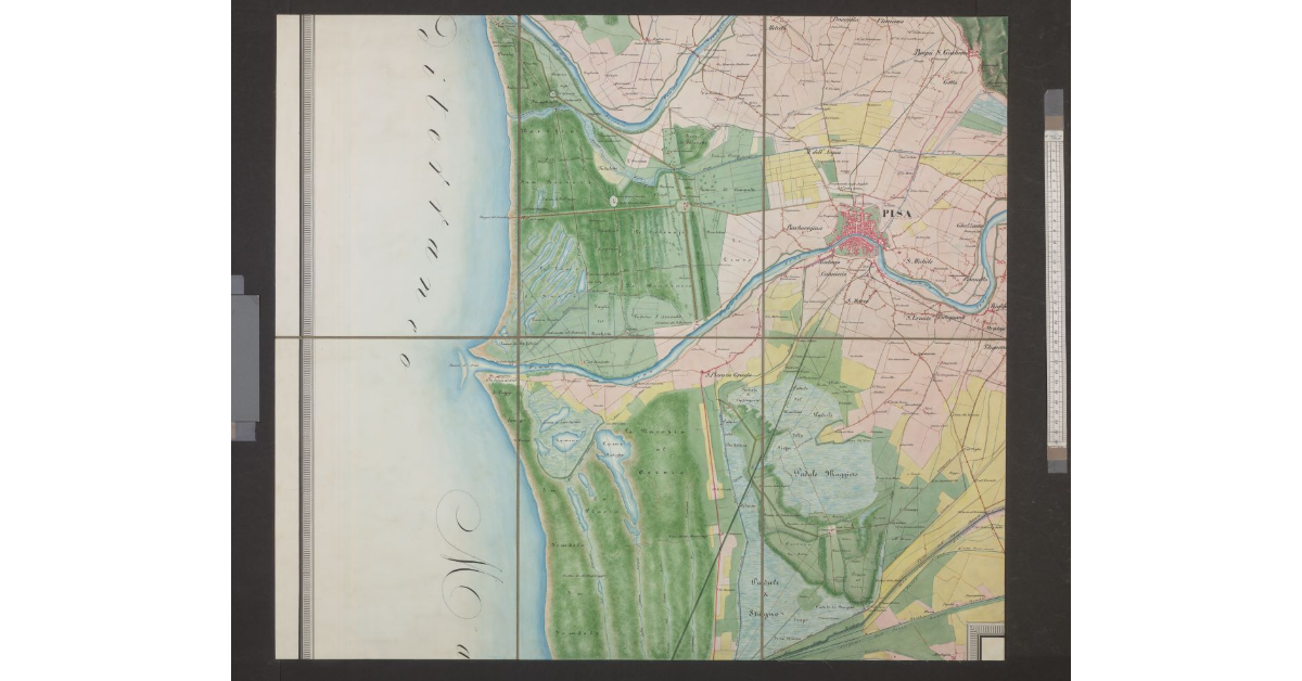 [Carta Topografica della Toscana nord-occidentale]