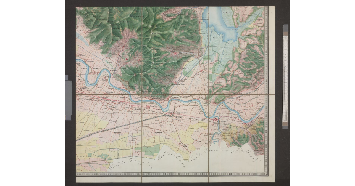 [Carta Topografica della Toscana nord-occidentale]