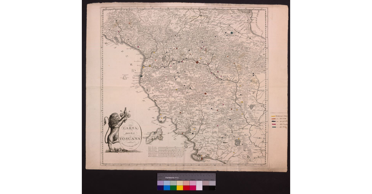 Carta della Toscana