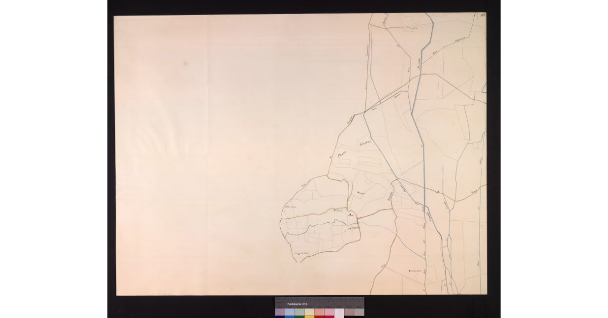 [Mappa catastale del territorio grossetano]