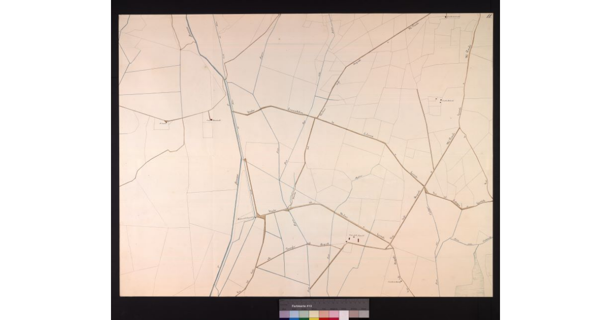 [Mappa catastale del territorio grossetano]