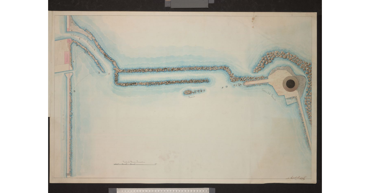 [Progetto per lavori da farsi al porto di Livorno]