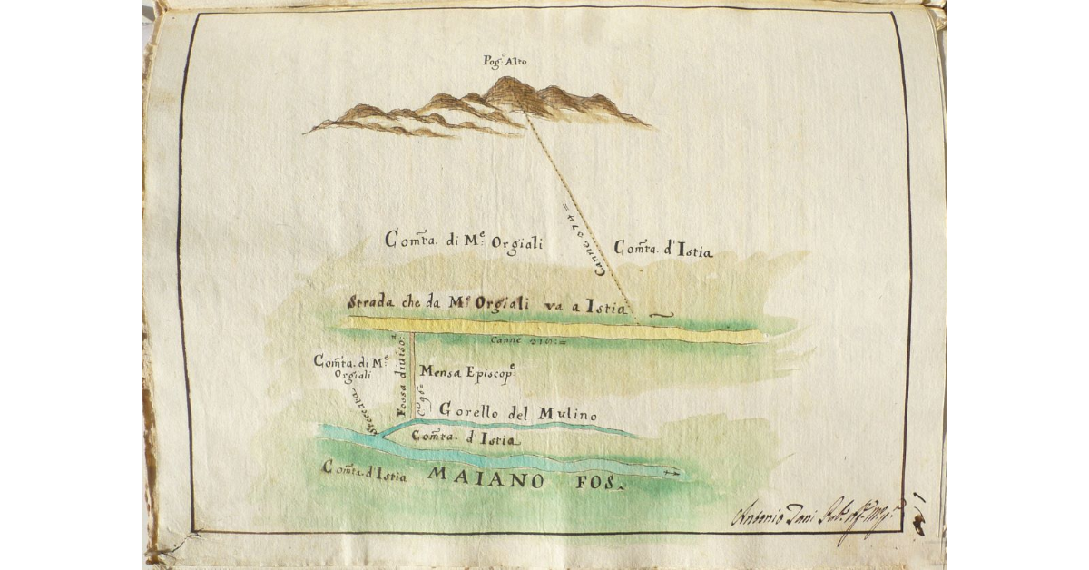 [Controversie di confinazioni tra Montorgiali e Istia]