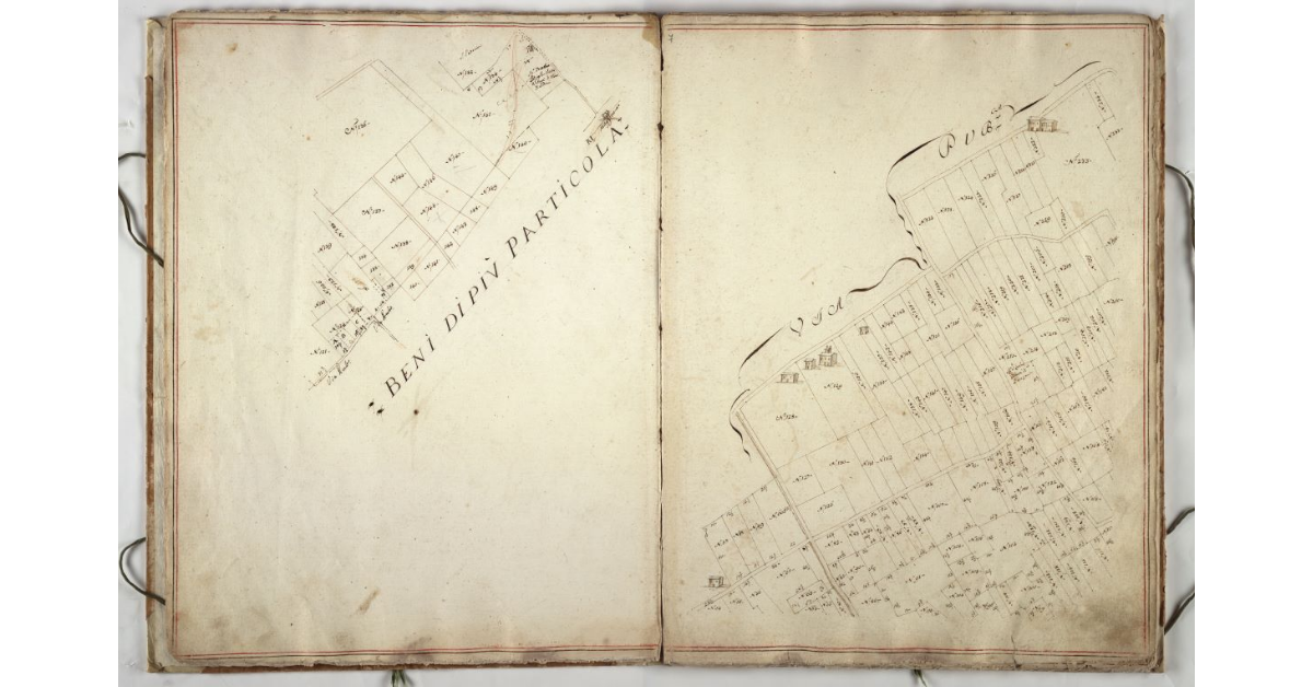 [Beni di più particolari intorno al lago di Sesto o Bientina]