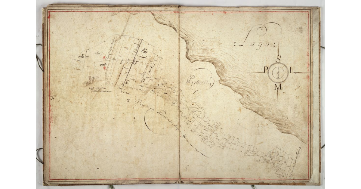 [Beni compresi tra la chiesa e casa della Badia e il lago di Bientina]