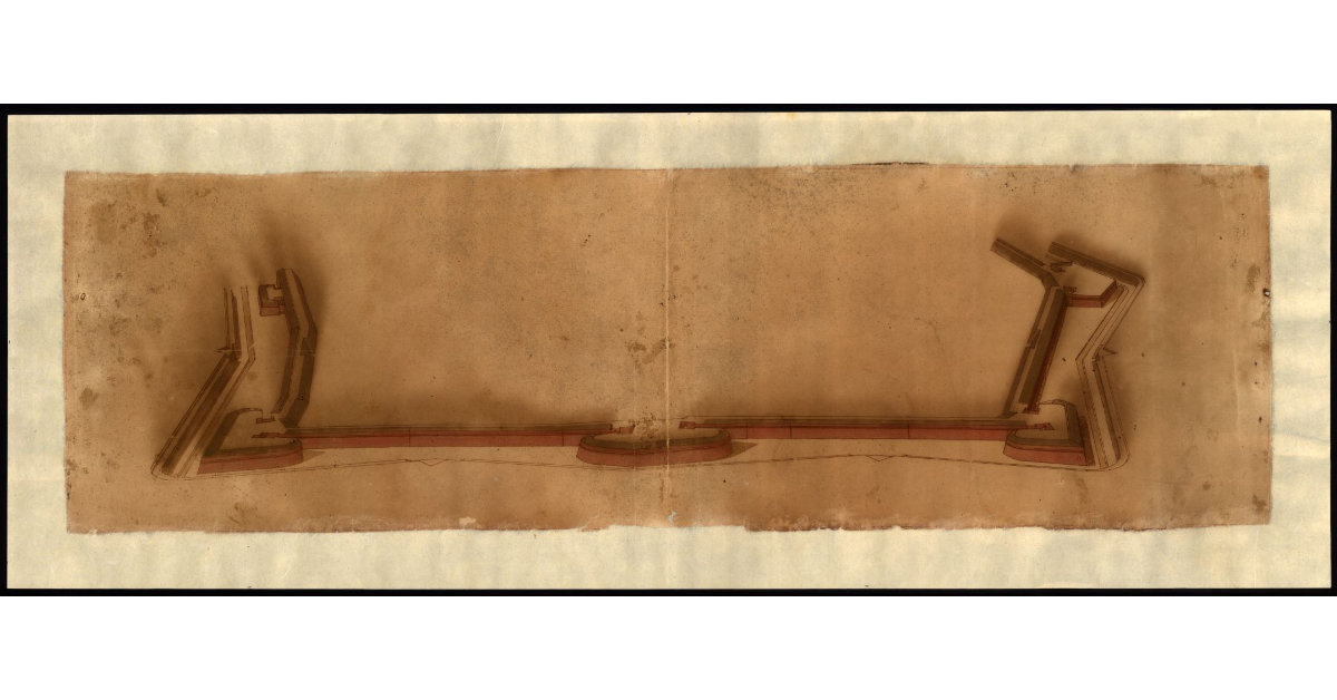 [Prospetto delle mura a Lucca]