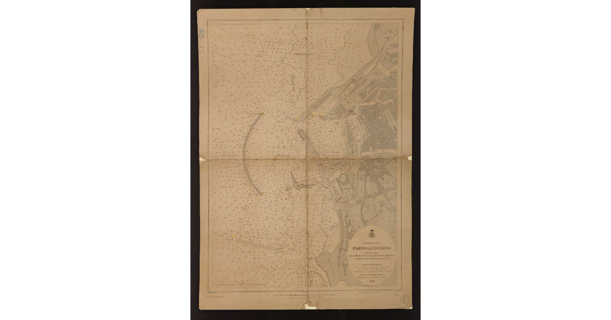 Porto di Livorno. Rilievi eseguiti sotto la direzione del Capitano di Vascello G. B. Magnaghi comandante il Regio Piroscafo Washington