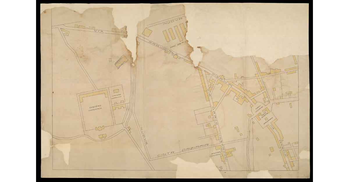 [Nuova cinta daziaria presso Barriera Garibaldi a Livorno]