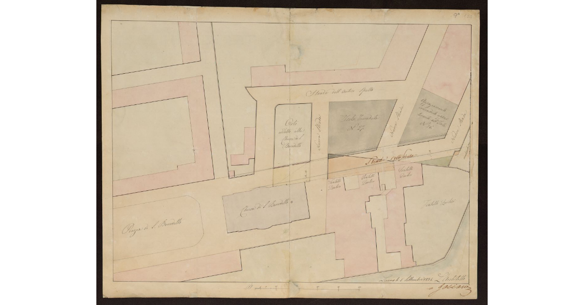 [Chiesa e piazza di San Benedetto a Livorno]