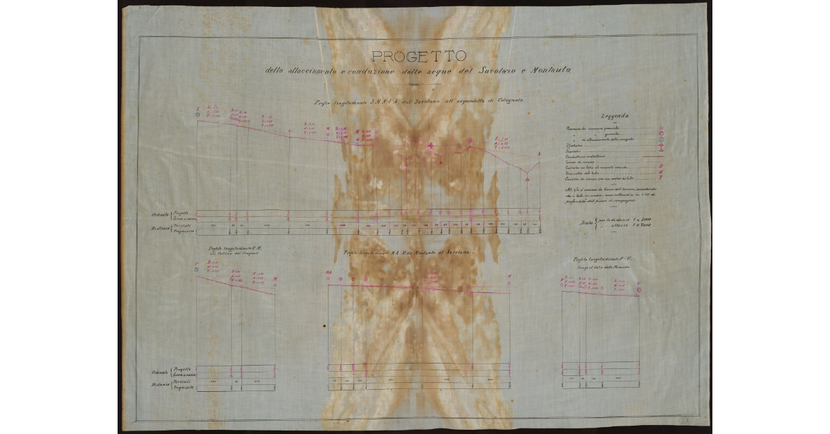 Progetto dello allacciamento e conduzione delle acque del Savolano e Montauto [nel Livornese]