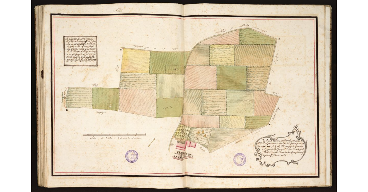 [Pianta del Casone di RRPP con Termini cinque con Marca simile]