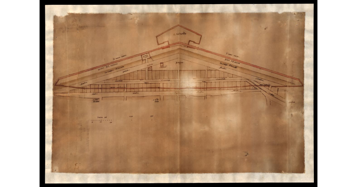 [Pianta del baluardo di San Pietro a Lucca]
