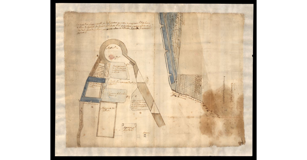 [Pianta di Torrione a Lucca]