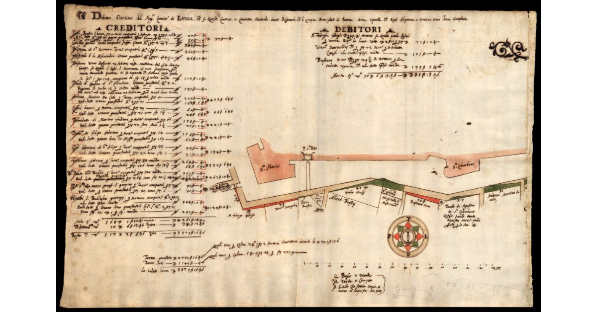 Debitori e creditori del magnifico comune di Lucca