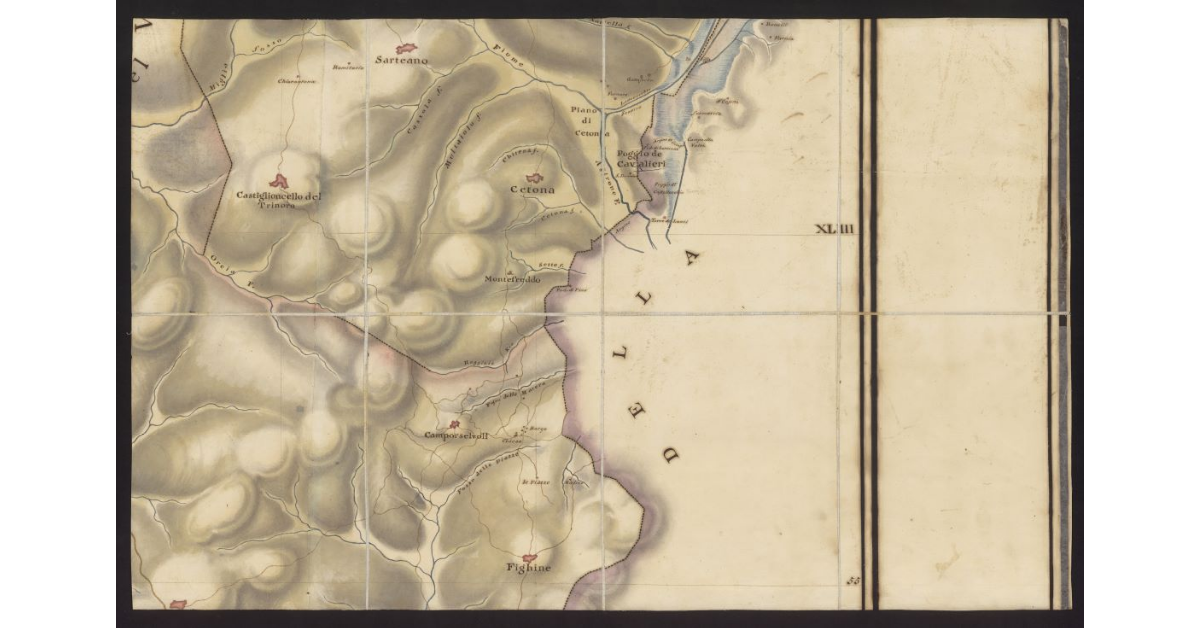 Vicariati di Chiusi e di Radicofani. Stato di Siena. Provincia superiore