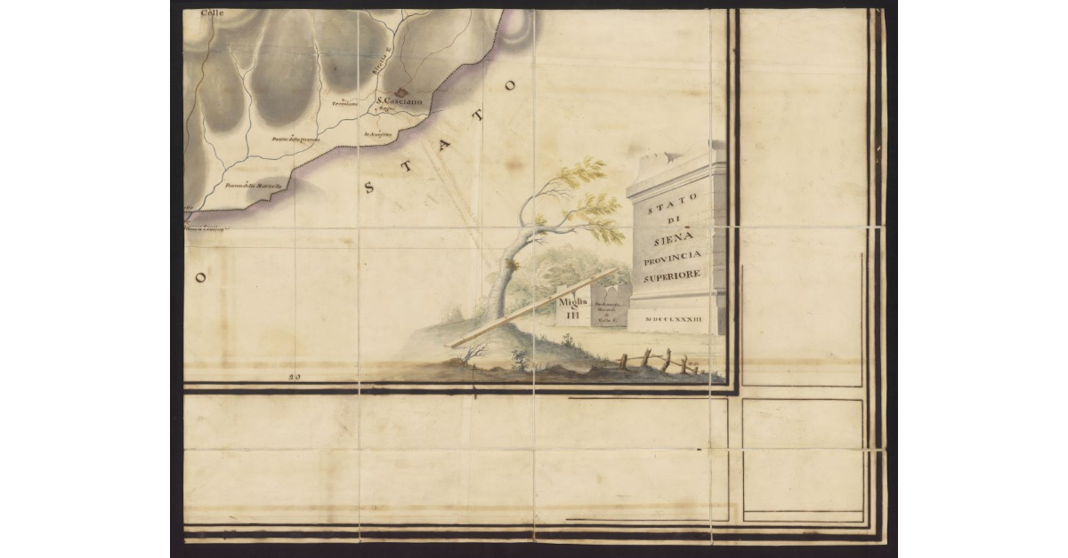 Vicariati di Chiusi e di Radicofani. Stato di Siena. Provincia superiore
