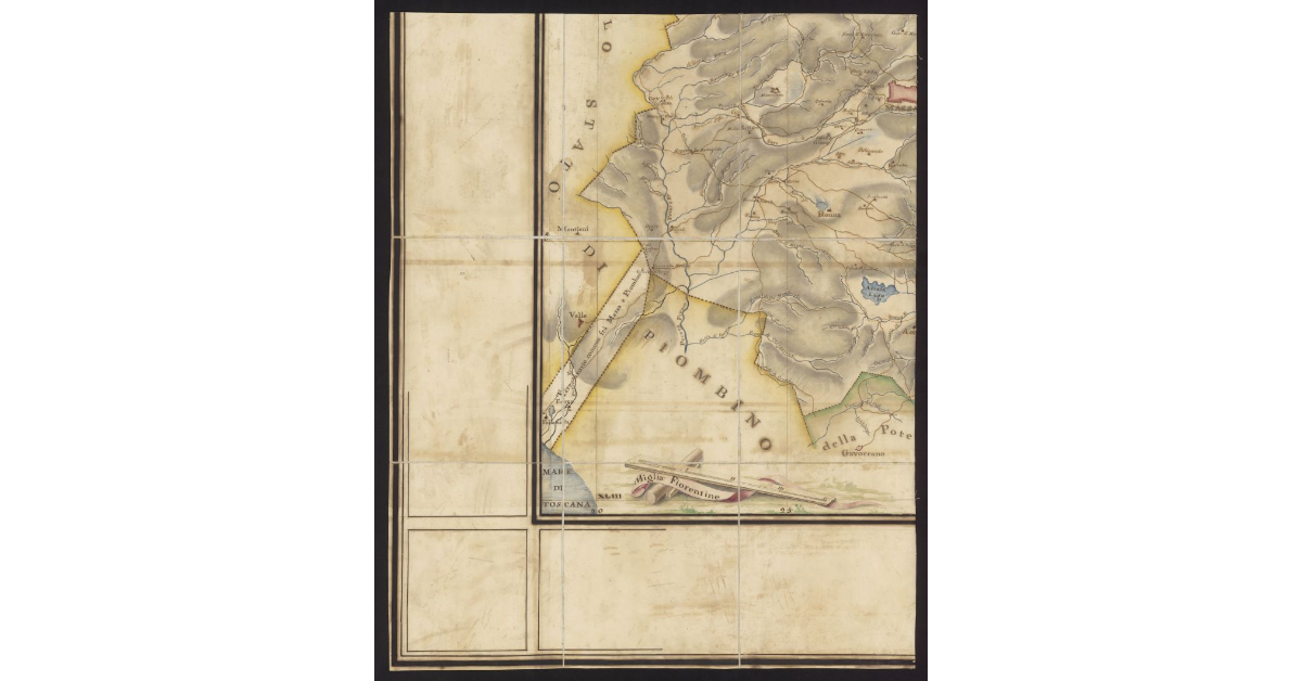 Vicariato di Massa, Stato di Siena. Provincia inferiore