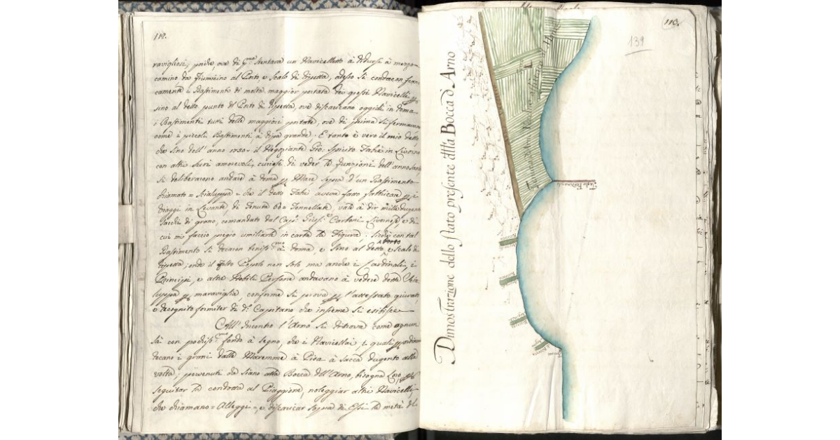 Dimostrazione dello stato presente della Bocca d'Arno