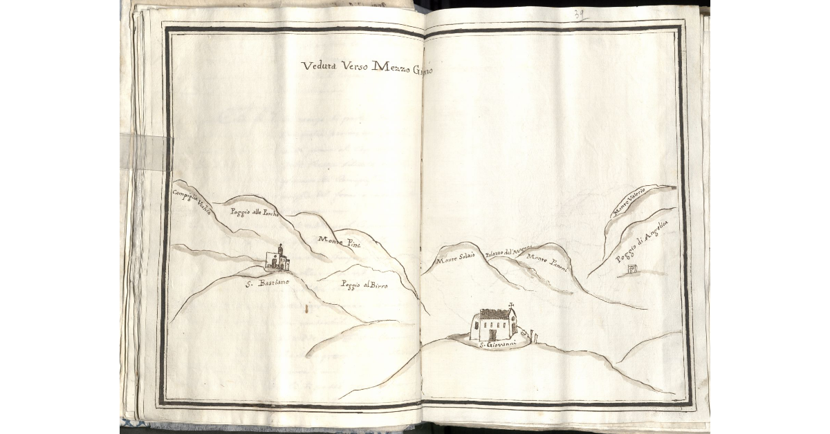 Veduta verso Mezzogiorno [di Campiglia Marittima]