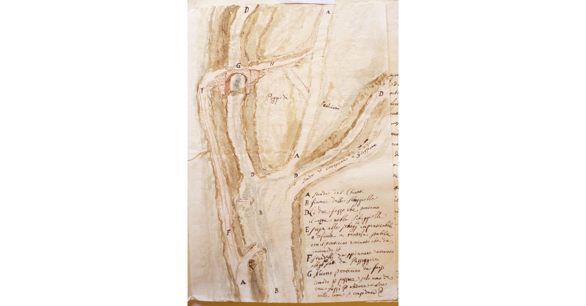 [Passo del fosso della Scheggiolla a Castelnuovo Berardenga]