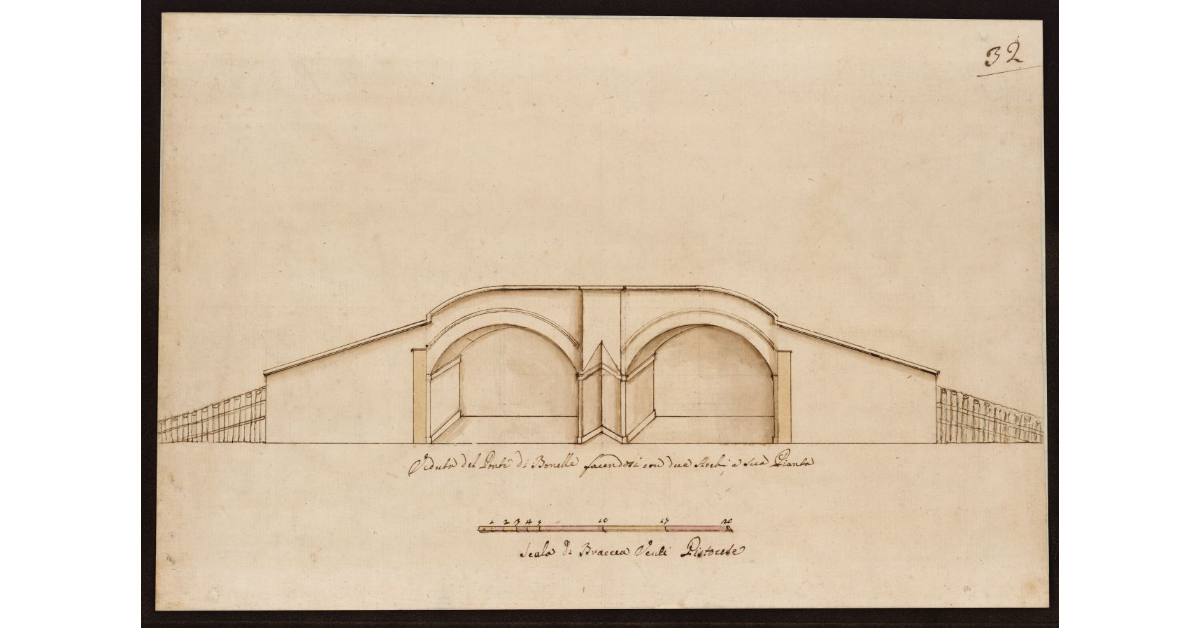 [Alzato del Ponte di Bonelle sull'Ombrone nel territorio pistoiese]
