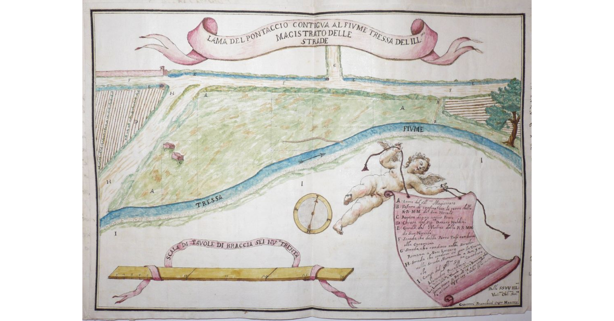 Lama del Pontaccio contigua al Fiume Tressa del Illustrissimo Magistrato delle Strade