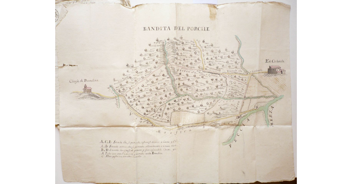 [Strada del Pesce alla Bandita del Pecorile a Pentolina]