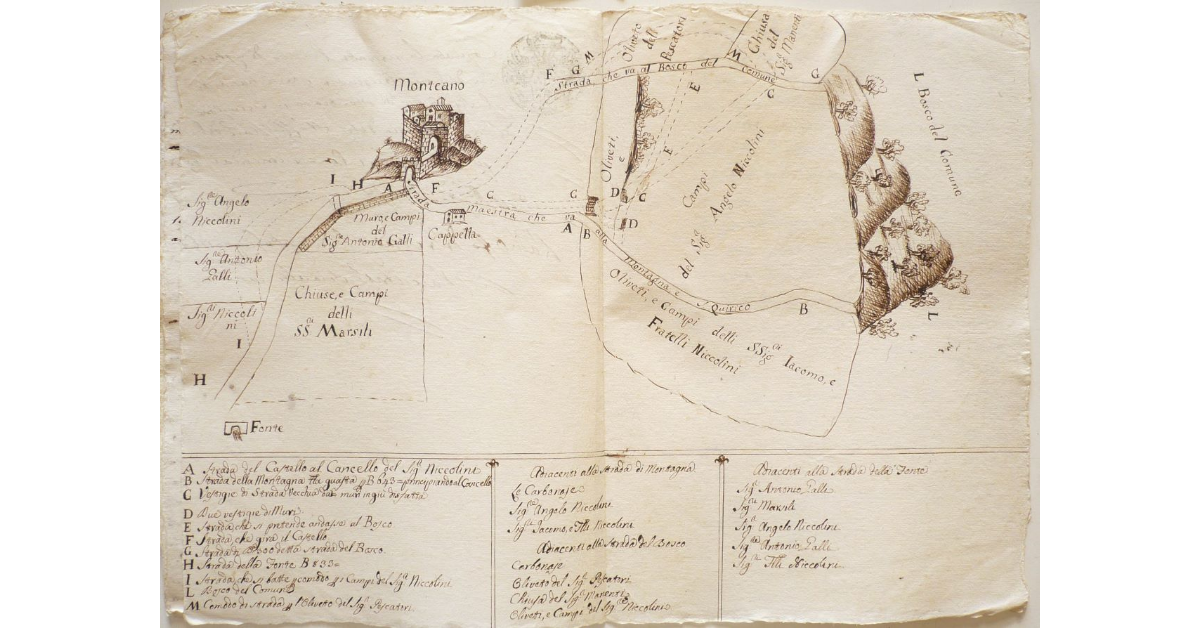 [Viabilità e centro abitato di Montiano]