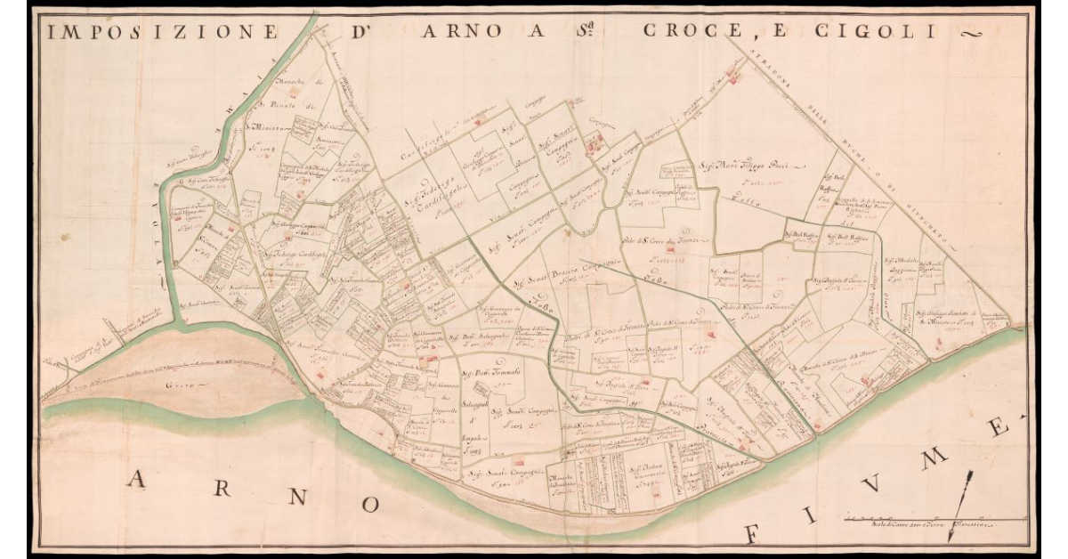 Imposizione d'Arno a S.a Croce e Cigoli