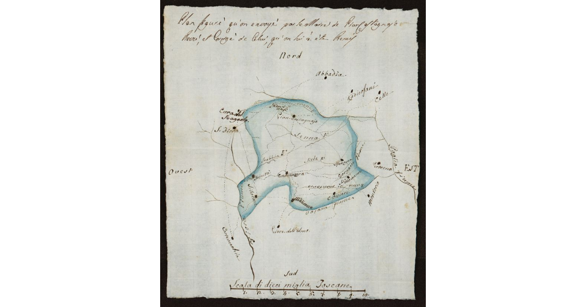 [Pianta della comunità di Castellazzara]