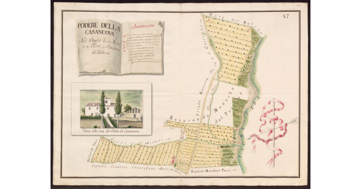 Podere della Casanuova nel Popolo di S. Michele a Torri, e Potesteria del Galluzzo