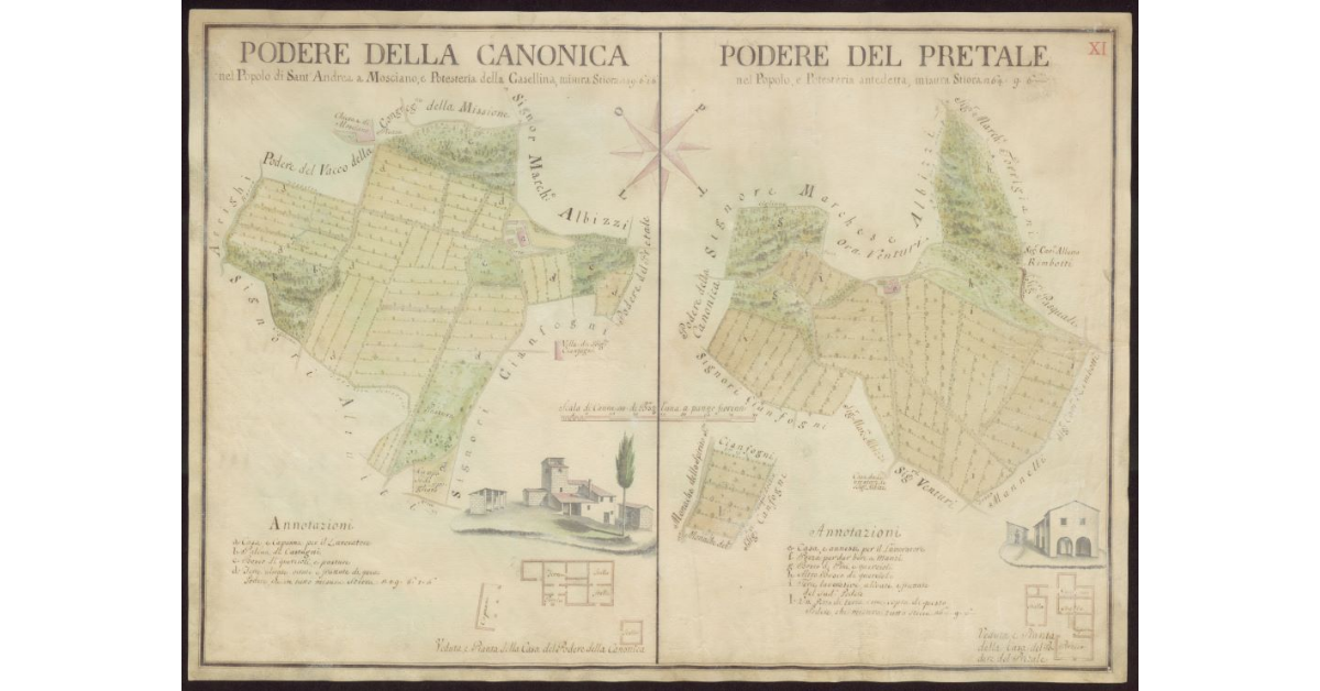 Podere della Canonica [e] Podere del Pretale