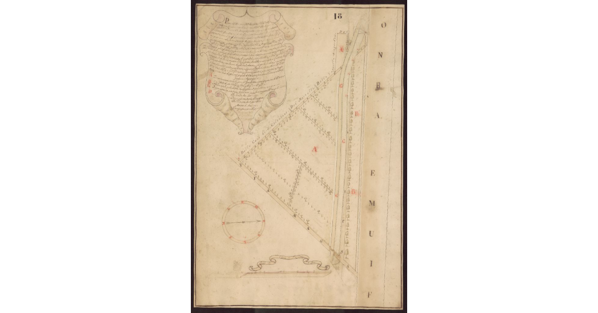 [Pianta del Podere della Magia nel Popolo di S. Colombano a Settimo]